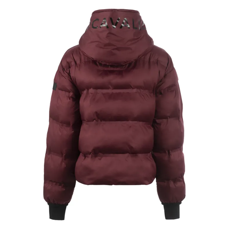 Cavallo Golda Ladies Quilted Jacket - Dark Red-1